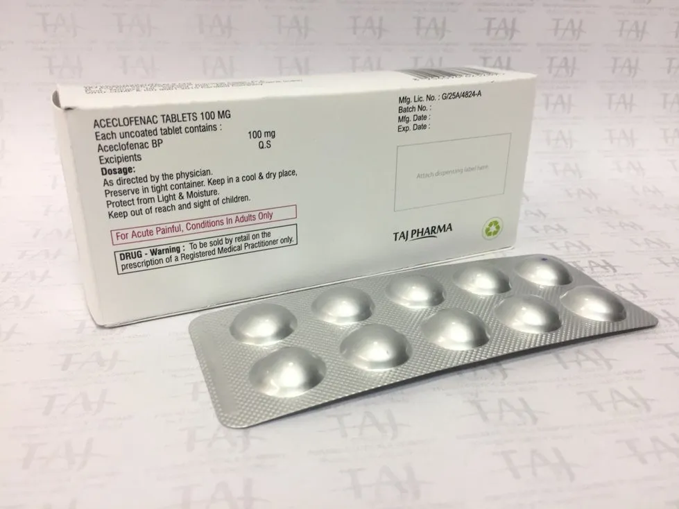 ACECLOFENAC TABLETS 100 MG (FLAMACE 100)