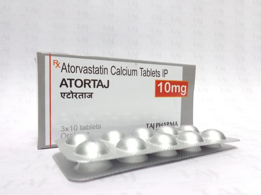 ATORVASTATIN CALCIUM TABLETS IP ATORTAJ 10