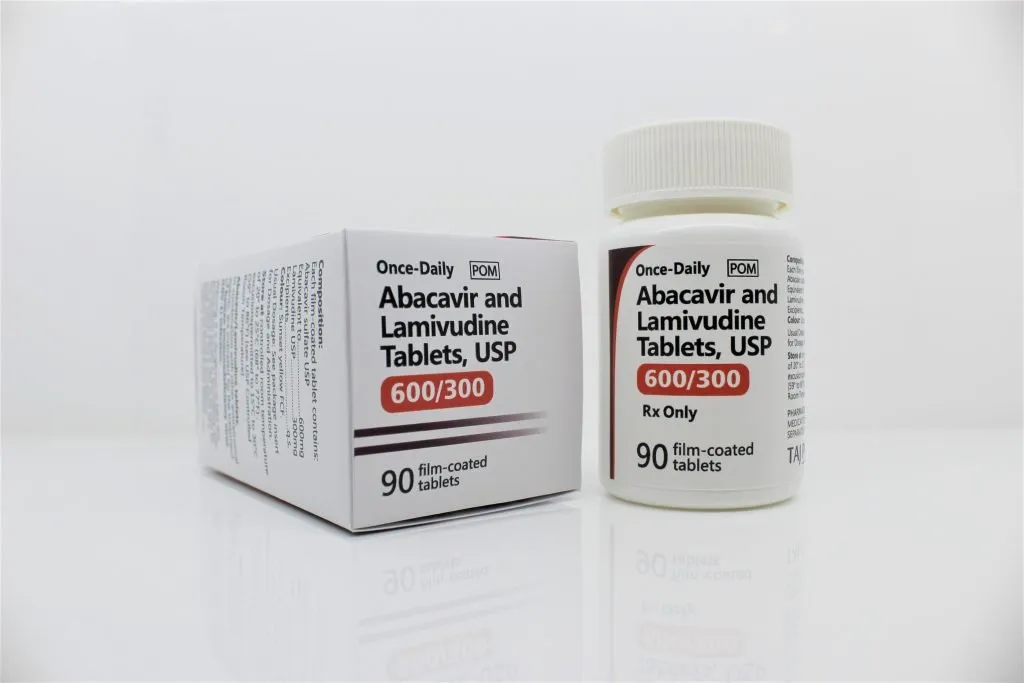 Abacavir and Lamivudine USP 600mg 300mg Exporter India