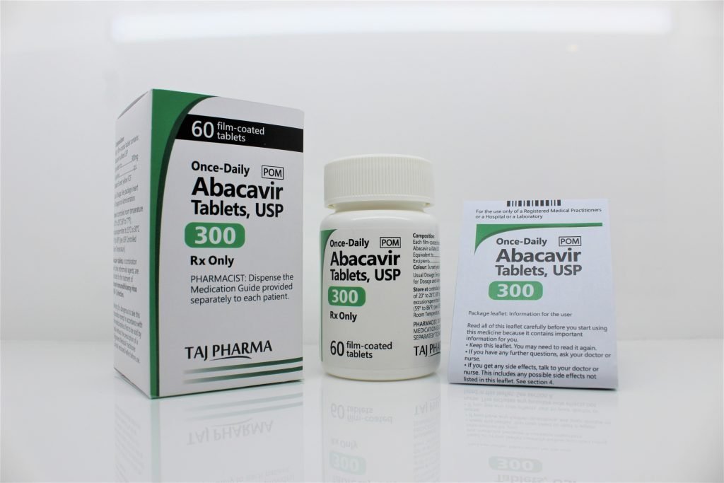 Abacavir Tablets USP 300mg Manufacturers Suppliers Exporters in India