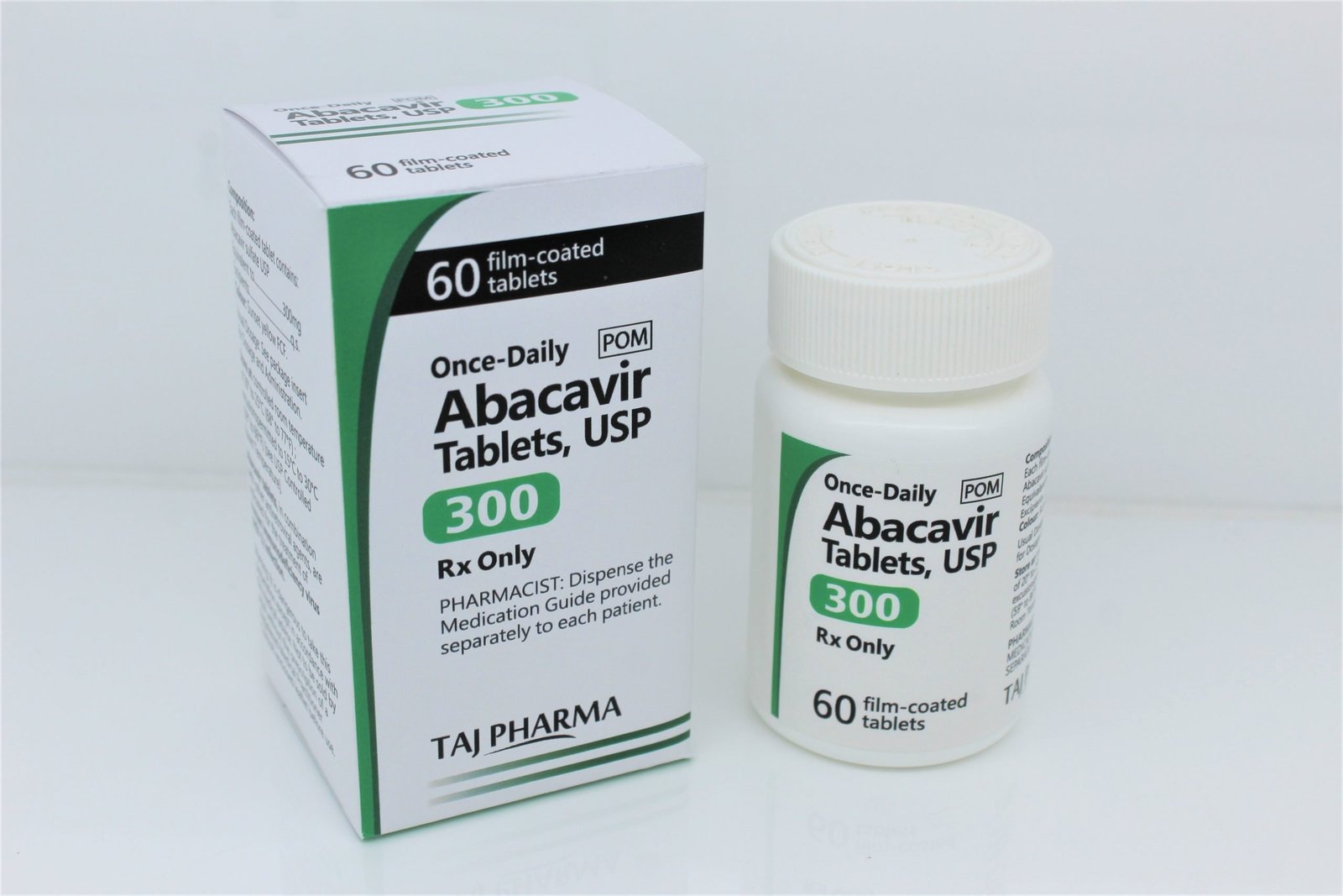 Abacavir Tablets USP 300mg Manufacturer PAN India