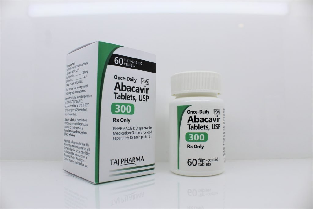 Abacavir Tablets USP 300mg Manufacturer from Mumbai