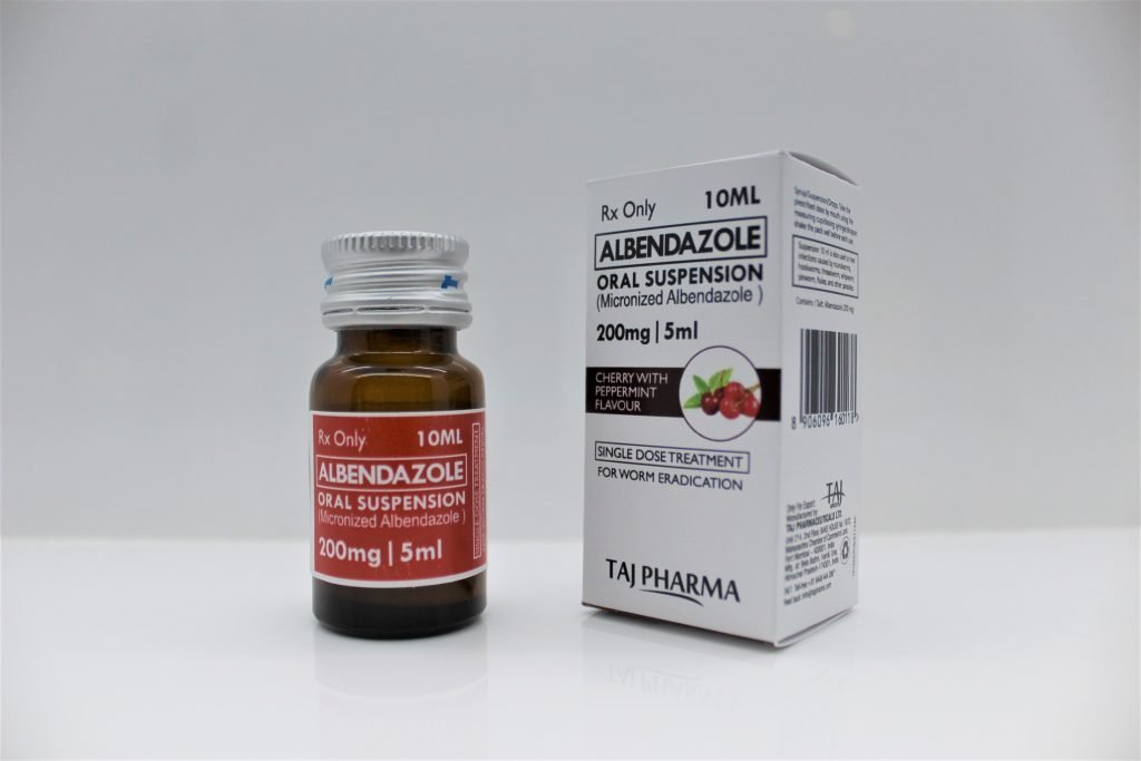 Albendazole Oral Suspension 200mg bp at best price