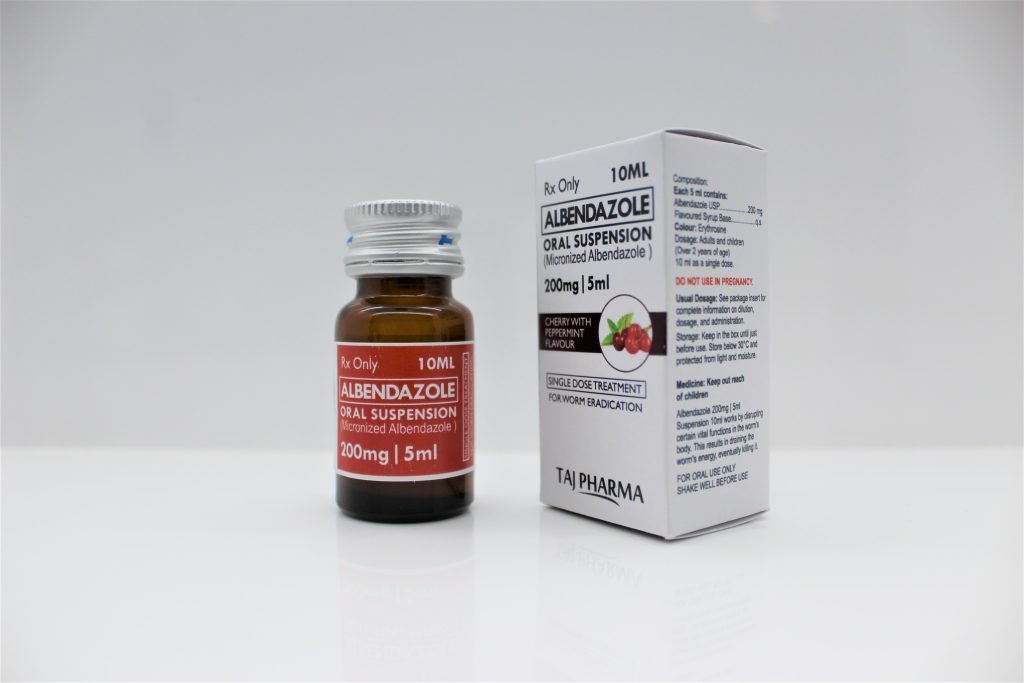 Albendazole Oral Suspension 200mg per 5ml Suppliers