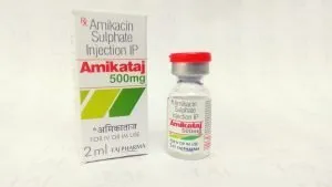 Amikacin Injection Amikataj 500mg Amikacin Sulphate Injection USP 500mg/2ml manufacturer in India, Amikacin Sulphate Injection USP Amikacin Sulphate Injection USP 500mg/2ml manufacturer in India Amikacin Sulphate Injection USP 500mg/2ml manufacturer in India {Taj Pharmaceuticals}; best quality supplier and exporter of Amikacin Sulphate Injection USP