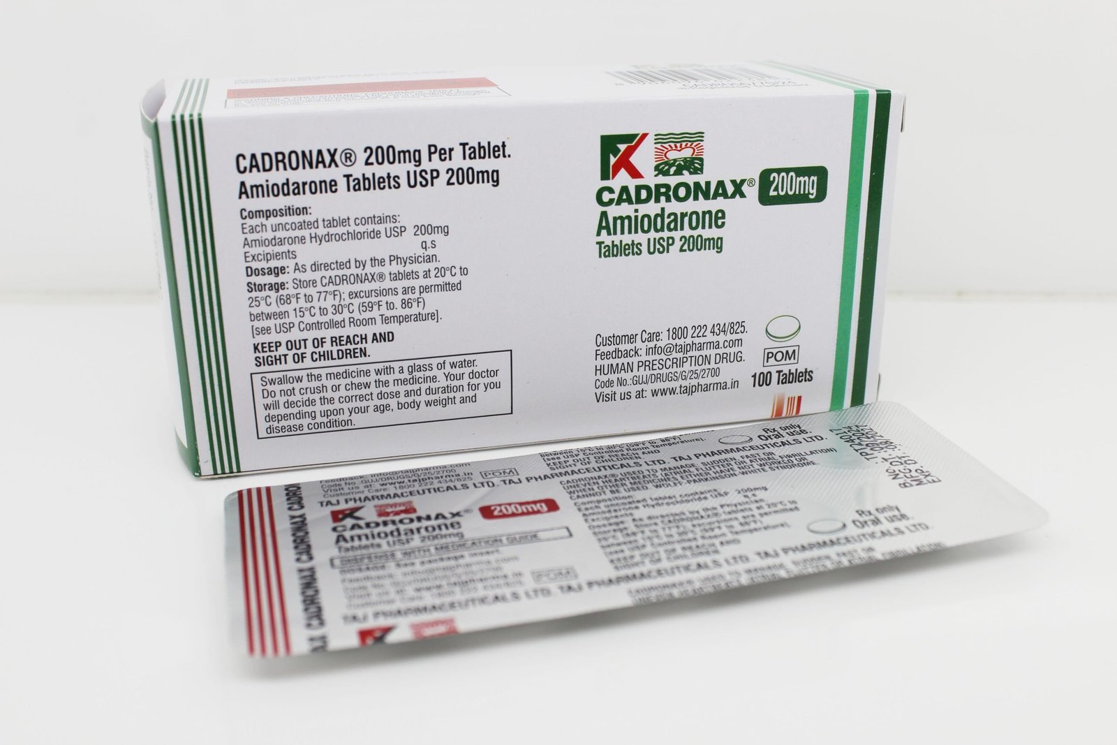 Amiodarone Hydrochloride 200mg Tablets Manufacturers Suppliers Exporters in India