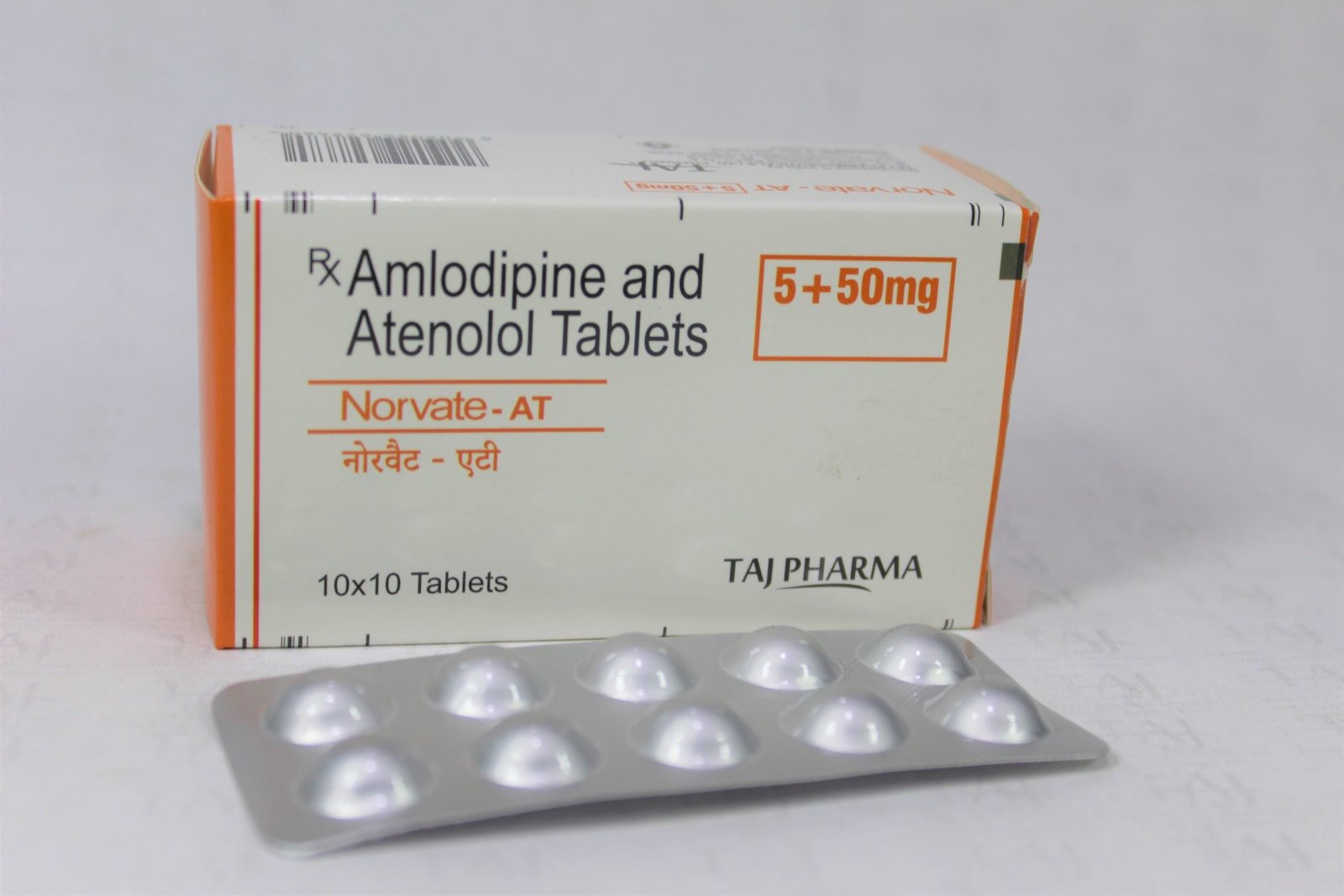 Taj Pharmaceuticals is popular for manufacturing a lot of pharmaceutical and medical products along with Amlodipine 5mg And Atenolol 50mg Norvate-At.