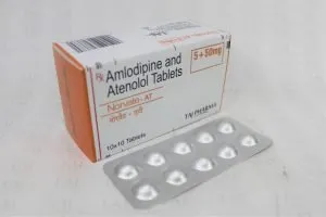 Amlodipine 5mg + Atenolol 50mg Tablets Manufacturers & Suppliers in India
