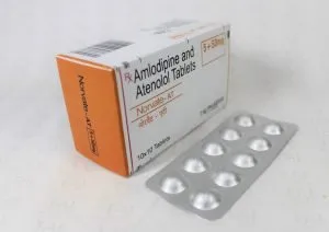 Amlodipine 5mg + Atenolol 50mg Tablets manufacturers, Amlodipine 5mg + Atenolol 50mg Tablets suppliers & exporters in India