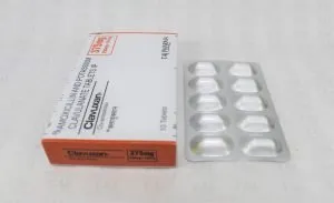 Amoxicillin Potassium Clavulanate Tablets 375mg manufacturers & Amoxicillin Potassium Clavulanate Tablets 375mg suppliers in India. Amoxicillin 250mg Potassium Clavulanate 125mg Tablets {Co-amoxiclav) 375mg Manufacturers, Co-amoxiclav Suppliers, Co-amoxiclav manufacturing companies in India - Taj Pharmaceuticals