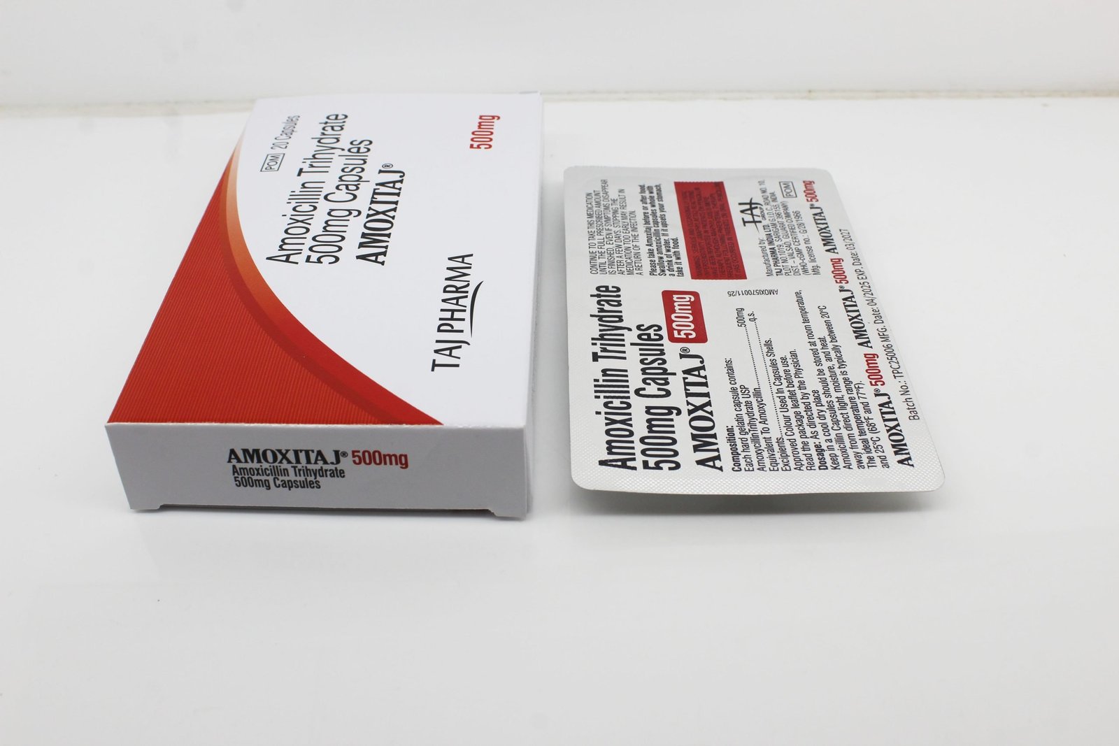 Amoxicillin 500mg Capsules Manufacturer, Supplier in Gujarat