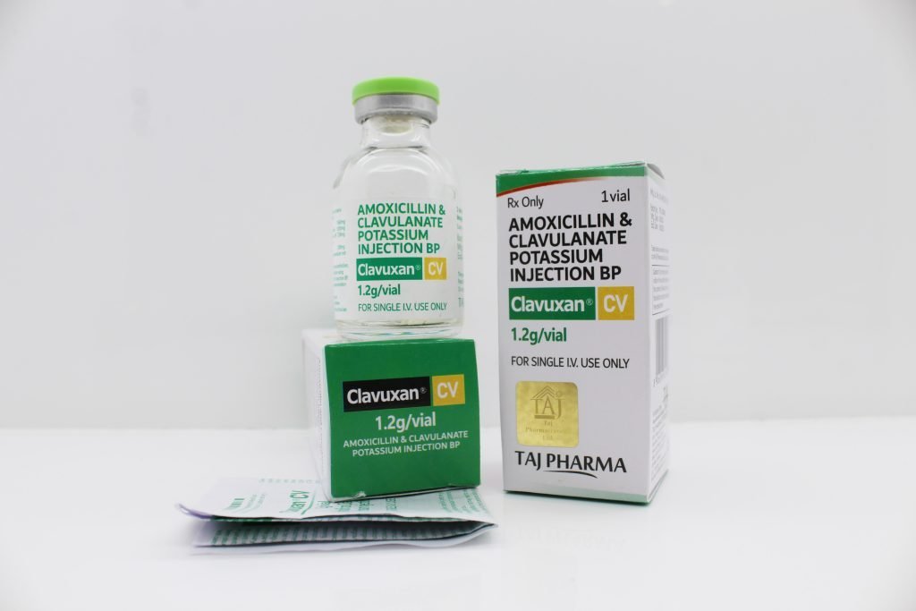 Amoxicillin and Clavulanate Potassium Injection 1.2gm at Best Price in Mumbai Maharashtra Taj Pharma