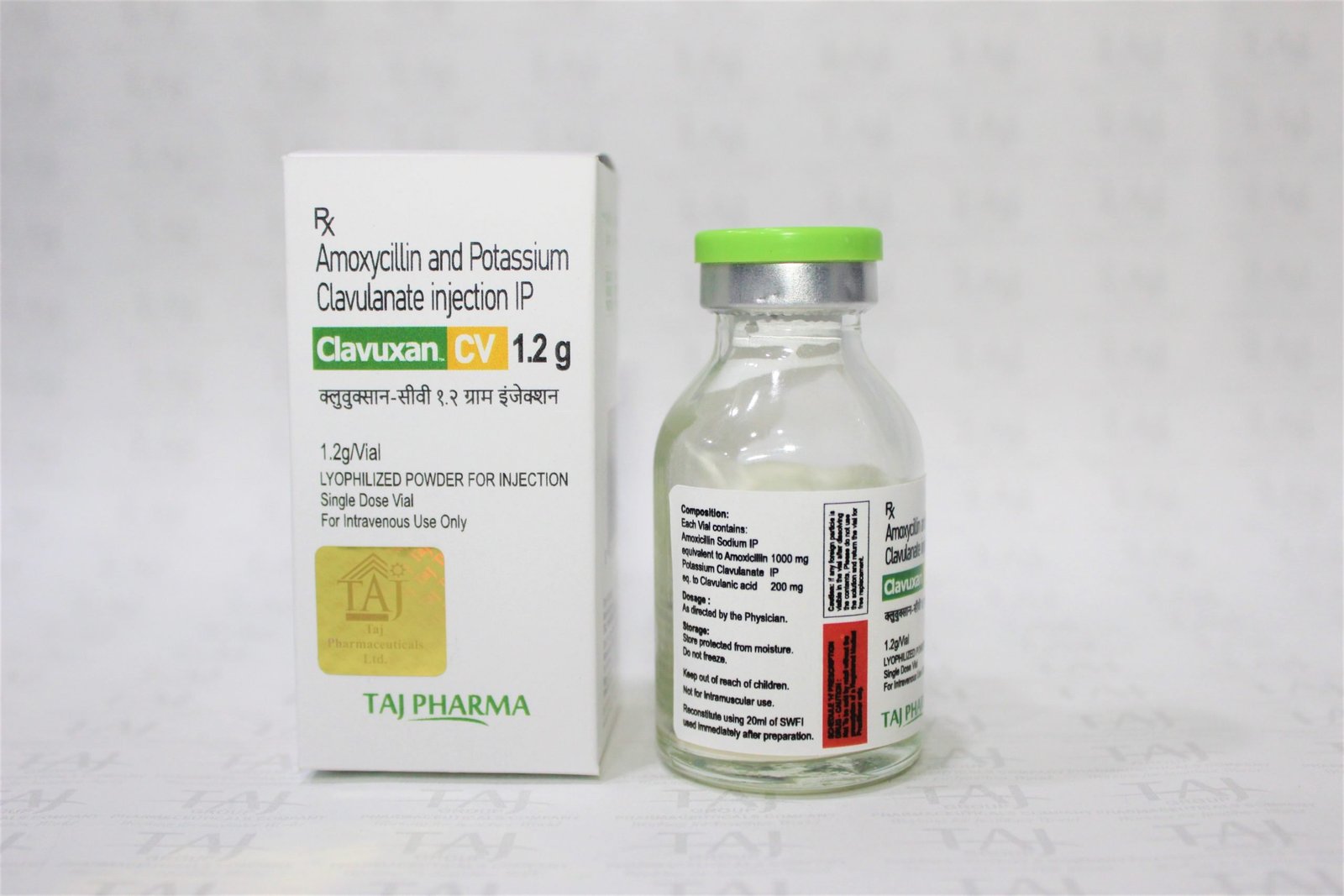 Amoxycillin and Potassium Clavulanate Injection IP 1.2 gm Suppliers, Amoxycillin and Potassium Clavulanate Injection IP 1.2 gm Exporters, Amoxycillin and Potassium Clavulanate Injection IP 1.2 gm in India, Dominant Amoxycillin and Potassium Clavulanate Injection IP 1.2 gm manufacturers in India