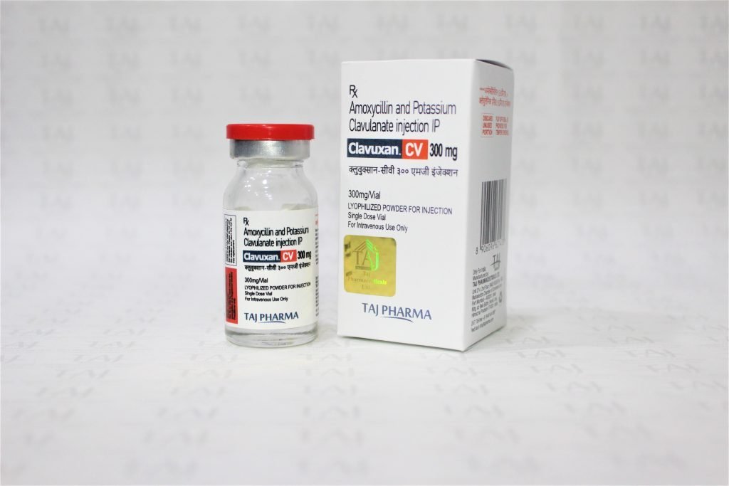 Amoxycillin and Potassium Clavulanate Injection IP 300mg Distributors India