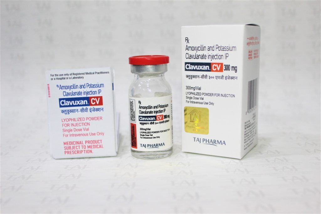 Amoxycillin and Potassium Clavulanate Injection IP 300mg Manufacturers