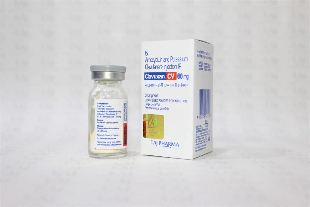 Amoxycillin and Potassium Clavulanate Injection IP 600mg Prices