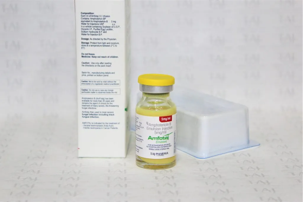 Amphotericin B Emulsion Injection 5 mg suppliers & exporters in India, FDA approved Amphotericin B Emulsion Injection 5 mg , Amphotericin B Emulsion Injection 5 mg manufacturers, GMP Approved Amphotericin B Emulsion Injection 5 mg , Amphotericin B Emulsion Injection 5 mg manufacturer India, Amphotericin B Emulsion Injection 5 mg suppliers India