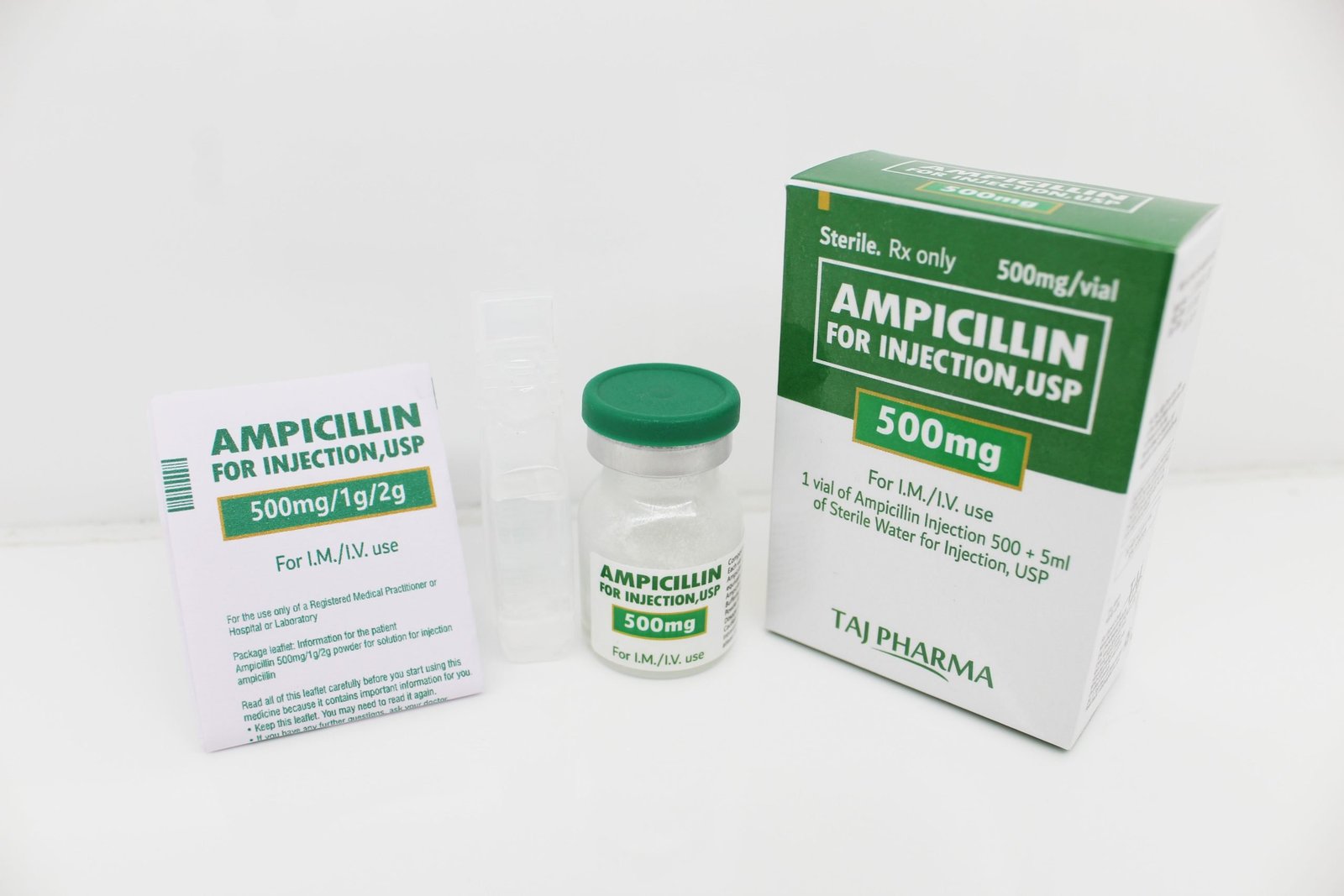 Ampicillin 500mg Injection USP FDA approved