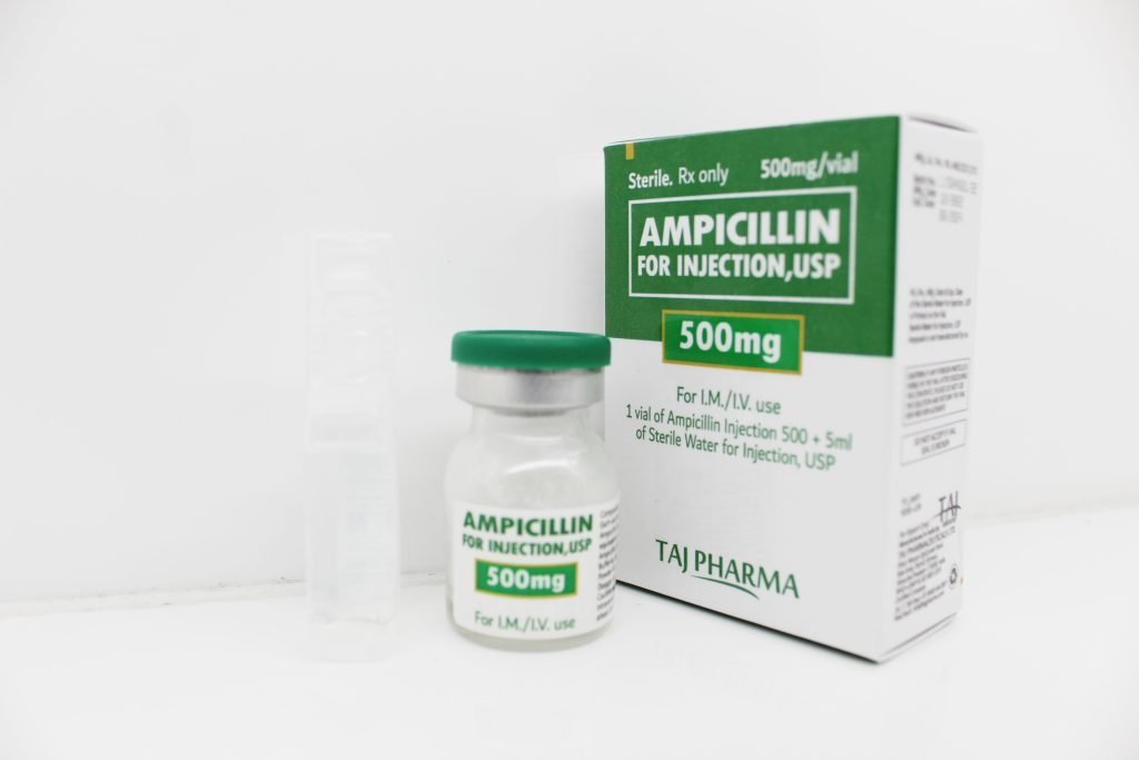 Ampicillin Injection USP 500mg GMP approved