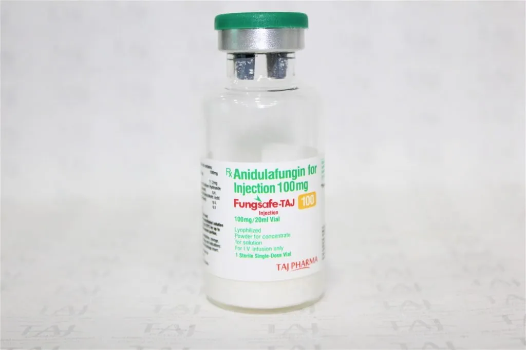 Anidulafungin for injection 100 mg, Anidulafungin for injection 100 mg Manufacturers, Anidulafungin for injection 100 mg Manufacturers India, Anidulafungin for injection 100 mg suppliers, Anidulafungin for injection 100 mg Exporters