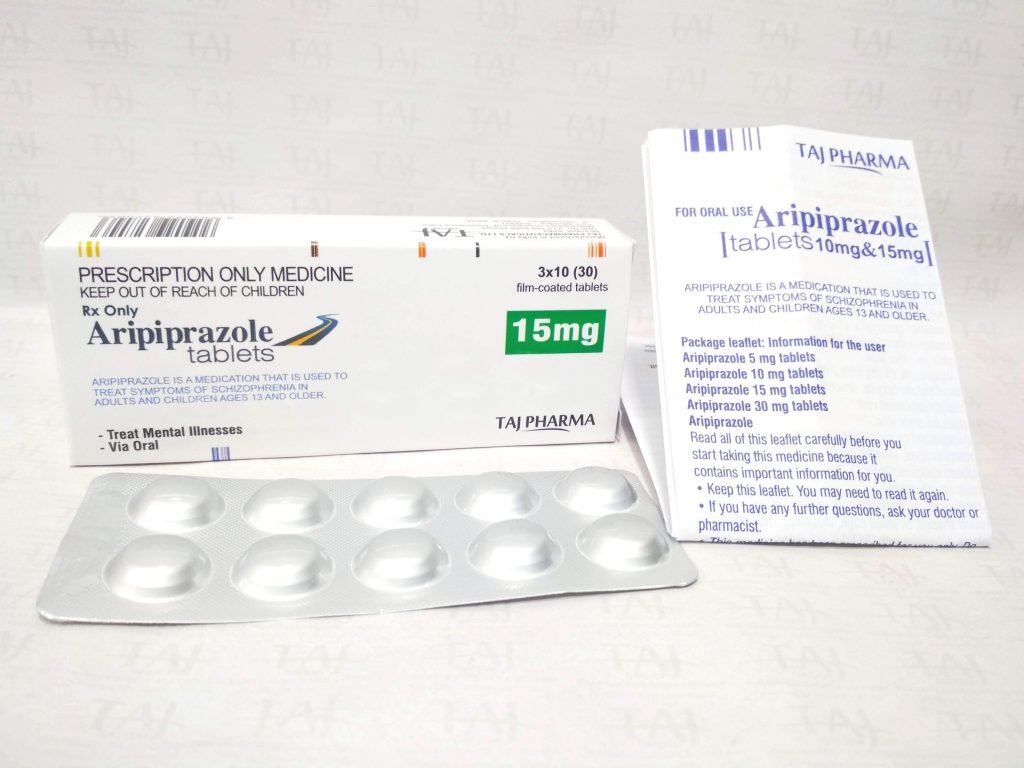 Aripiperazole Tablets 15 mg Taj Pharma