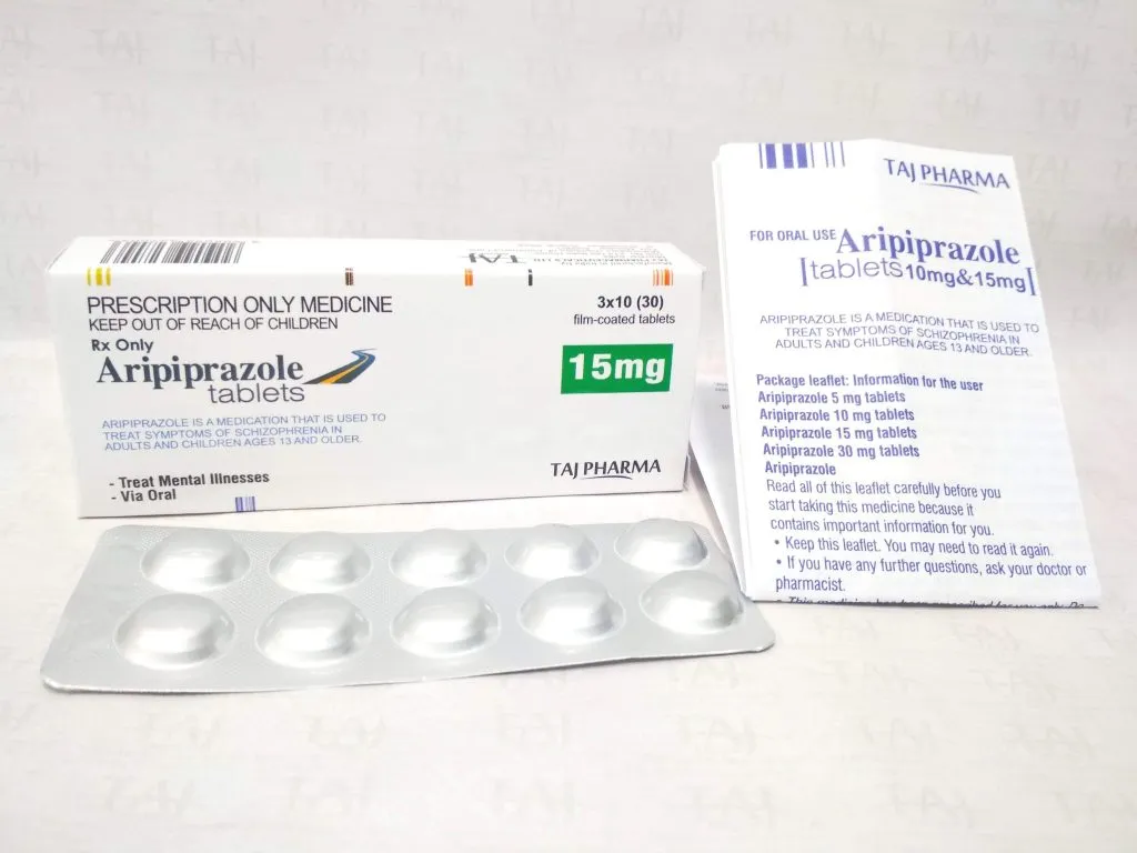 Aripiperazole Tablets 15 mg Taj Pharma