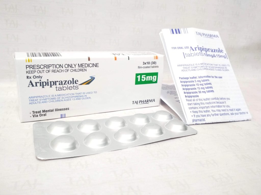 Aripiperazole Tablets 15 mg Taj Pharma