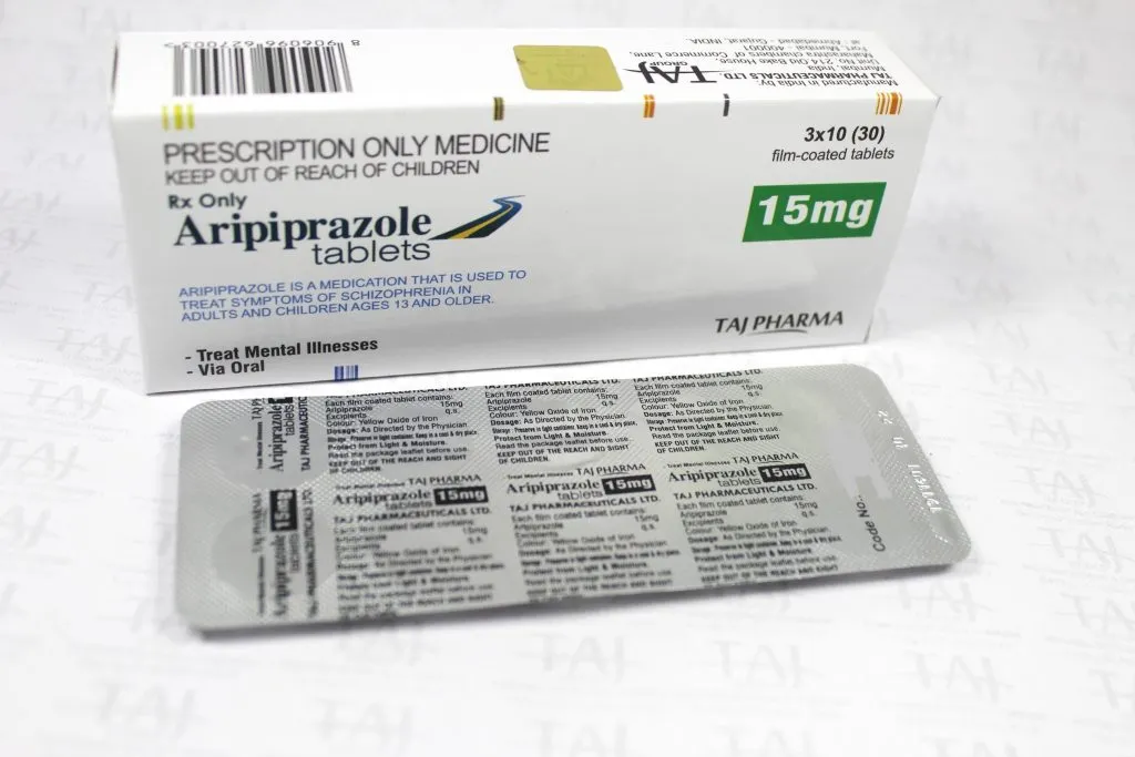 Aripiprazole Tablets 15mg Taj Pharma