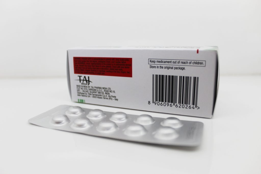 Atenolol 100mg and Chlorthalidone 25mg Tablets Manufacturer from Mumbai