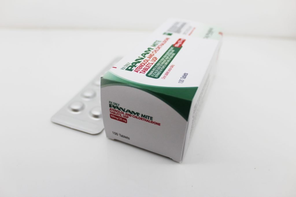 Atenolol 100mg and Chlorthalidone 25mg Tablets Suppliers in India