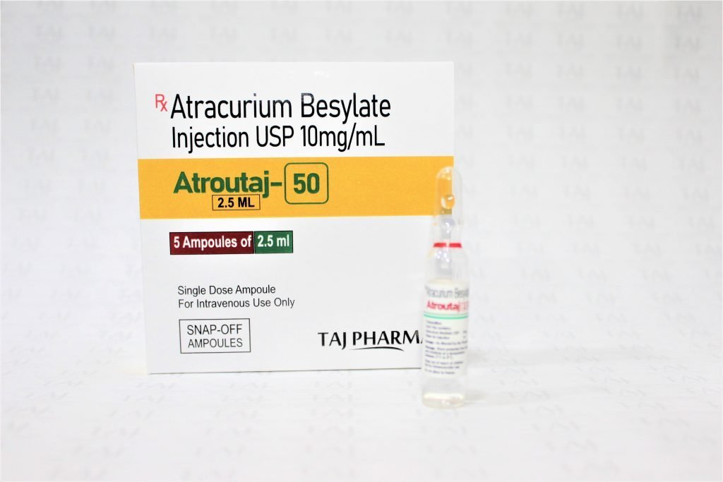 Atracurium Besylate Injection USP 10mg/ml Manufactures