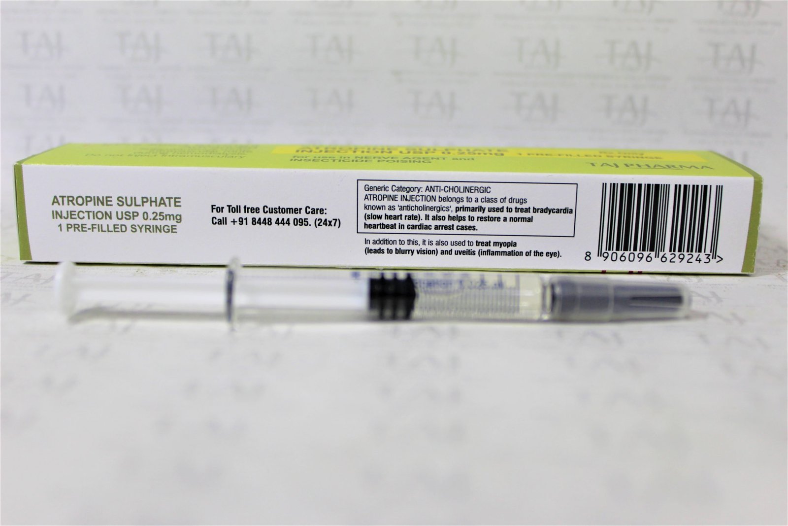 Atropine Sulfate Injection USP 0.25 mg FDA approved, Atropine Sulfate Injection USP 0.25 mg manufacturers, suppliers & exporters in India. Get contract manufacturing for Atropine Sulfate Injection USP 0.25 mg, Find best price for Atropine Sulfate Injection USP 0.25 mg generic drug and Atropine Sulfate Injection USP 0.25 mg generic version available at best price from GMP approved manufacturer
