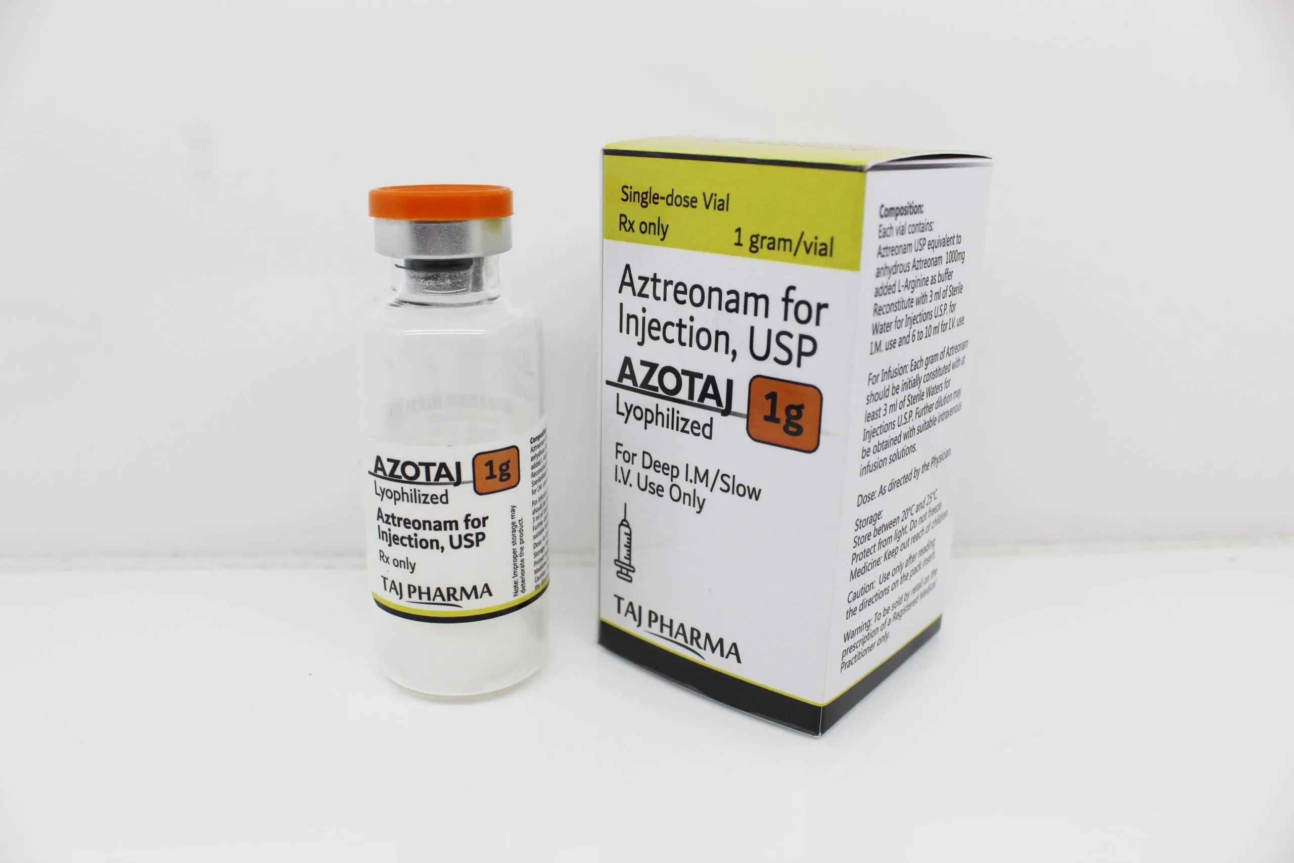 Aztreonam Injection 1g Third Party Manufacturing