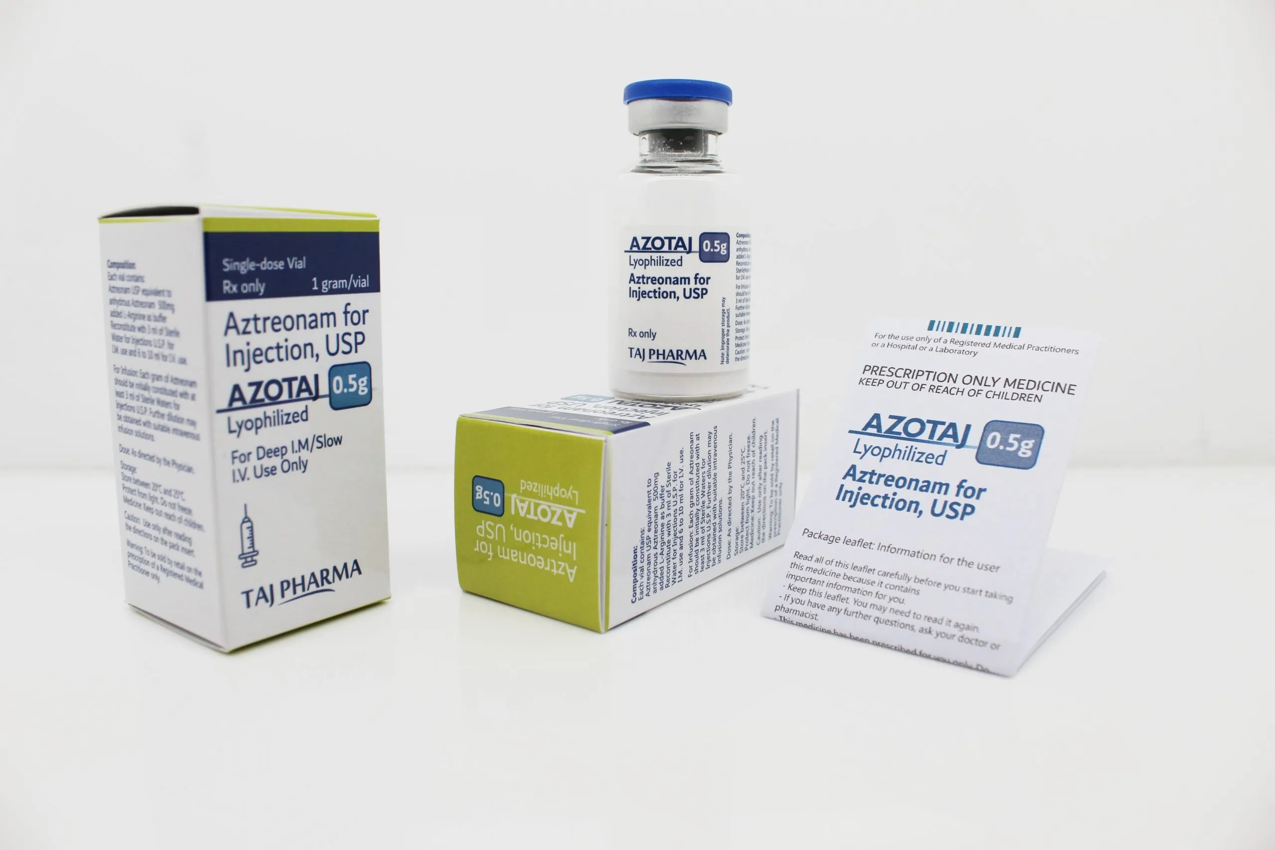 Third Party Manufacturing - Aztreonam 0.5gm Injection