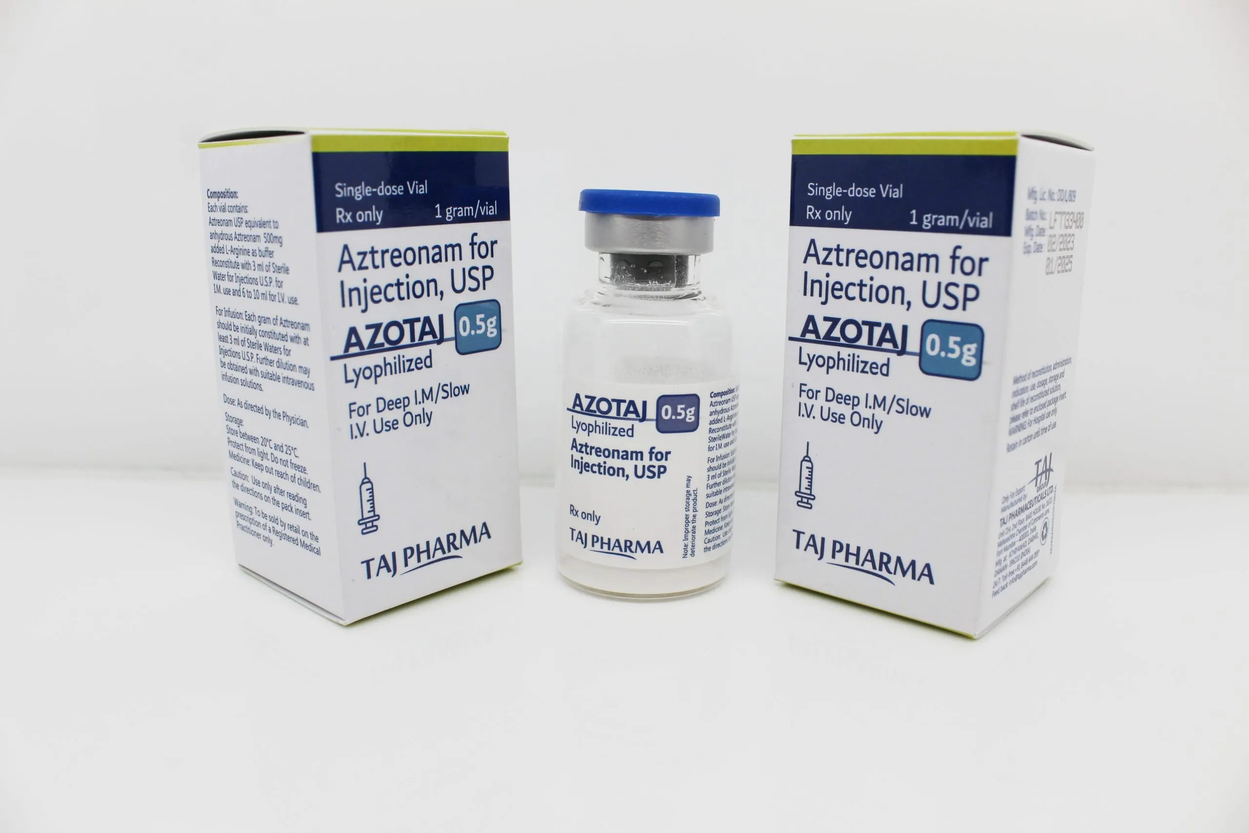 Aztreonam for Injection 0.5gm Supplier Vapi Gujarat