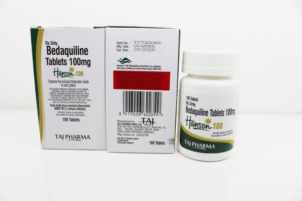 Bedaquiline Tablets 100mg Suppliers in India