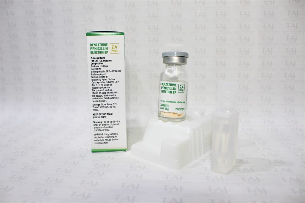 Benzathine Penicillin Injection 2.4MIU (1.8g) Manufacturing Companies