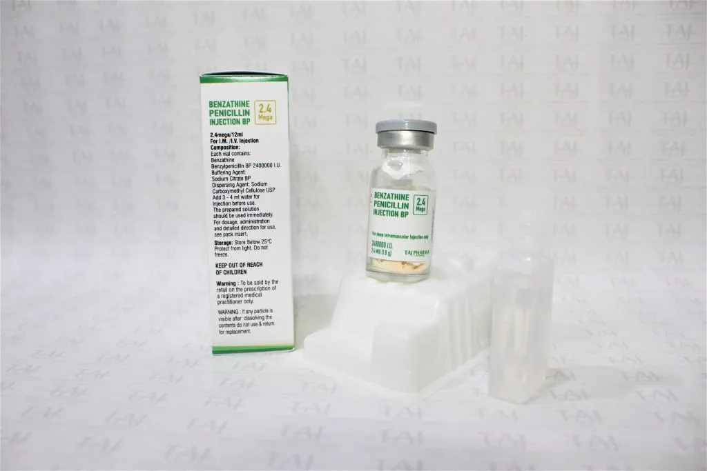 Benzathine Penicillin Injection 2.4MIU (1.8g) Manufacturing Companies