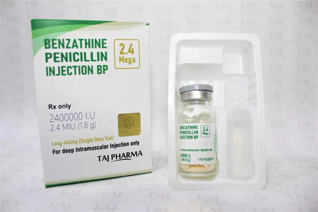 Benzathine Penicillin Injection 2.4MIU Manufacturers India