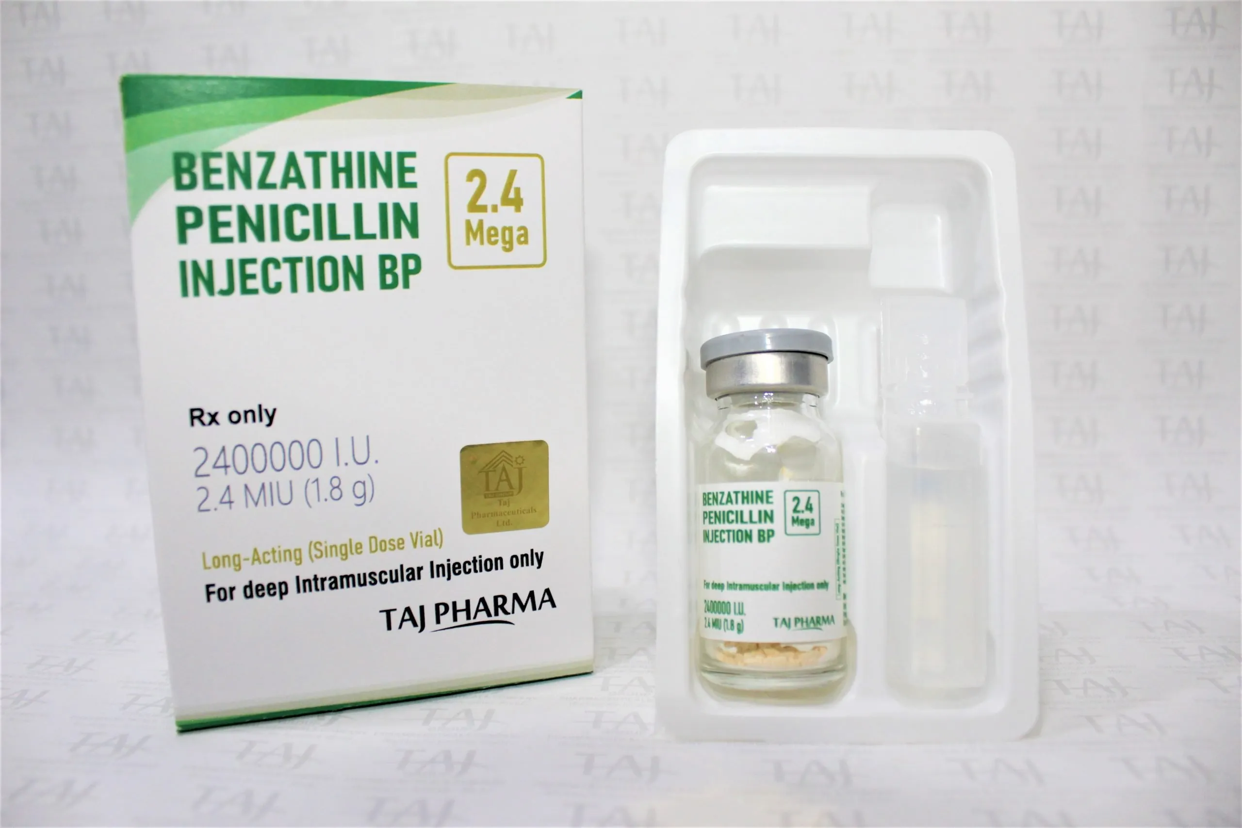 Benzathine Penicillin Injection 2.4MIU Manufacturers India
