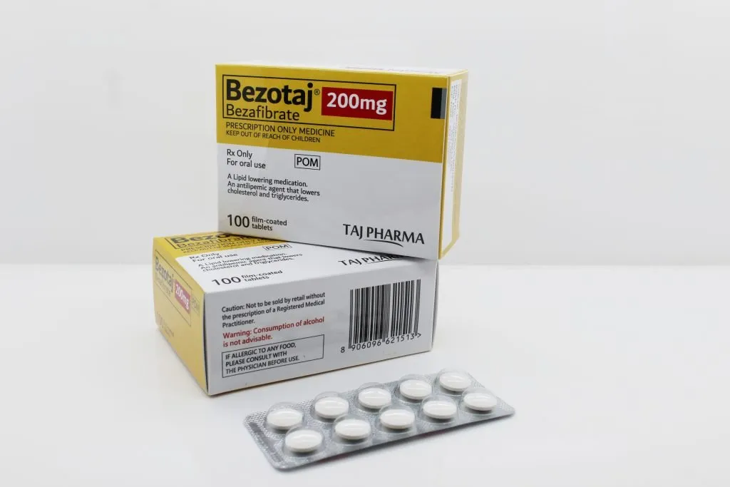 Bezafibrate 200mg Tablet Supplier Best Price