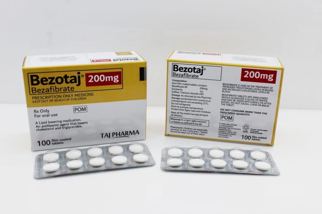Bezafibrate 200mg Tablet Supplier PAN India