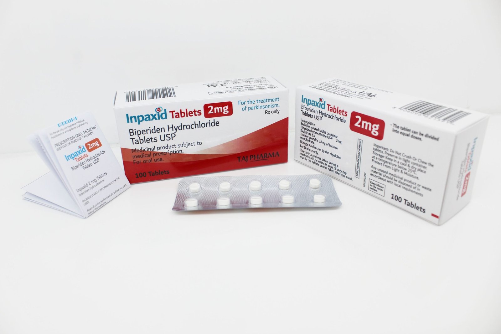 Biperiden Hydrochloride Tablets 2mg Manufacturer India