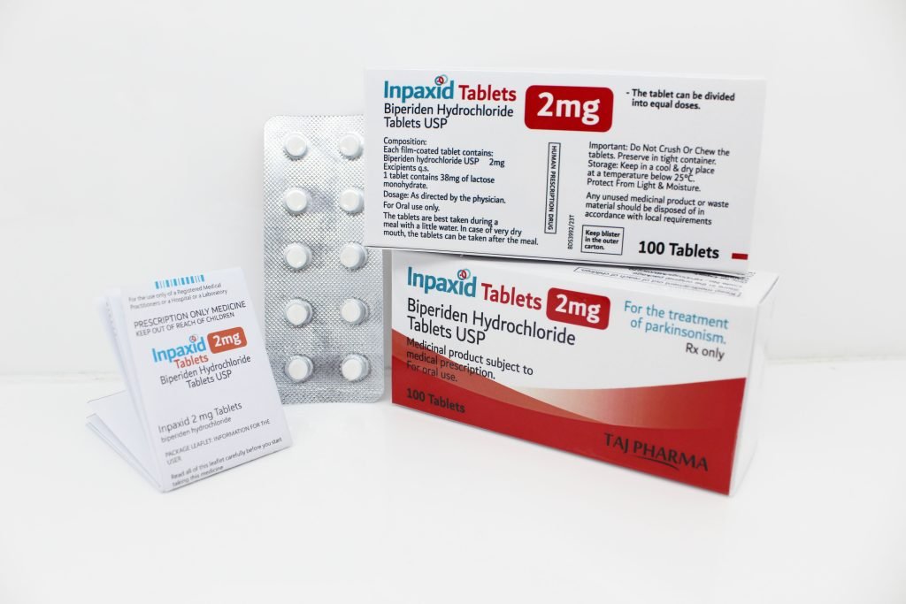 Biperiden USP 2mg Tablets Supplier Vapi Gujarat