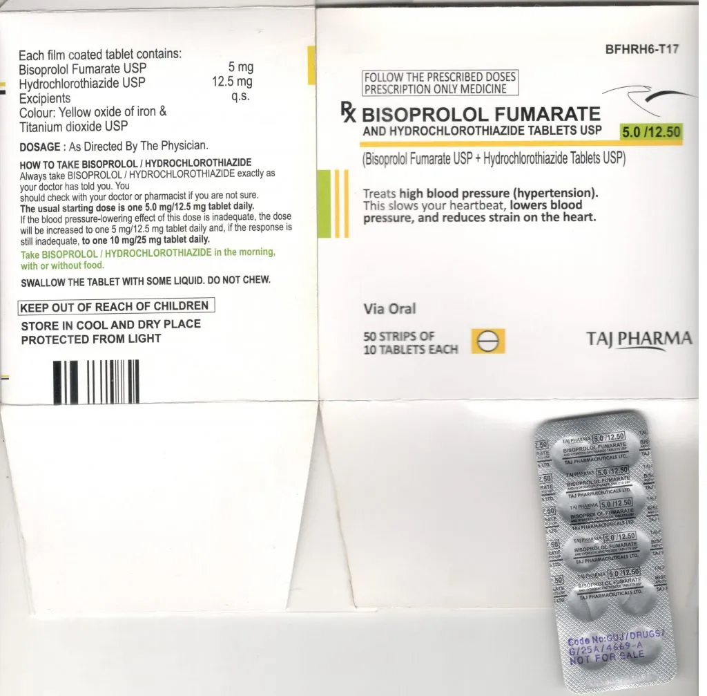 Bisoprolol-Hydrochlorothiazide - Side Effects, Dosage