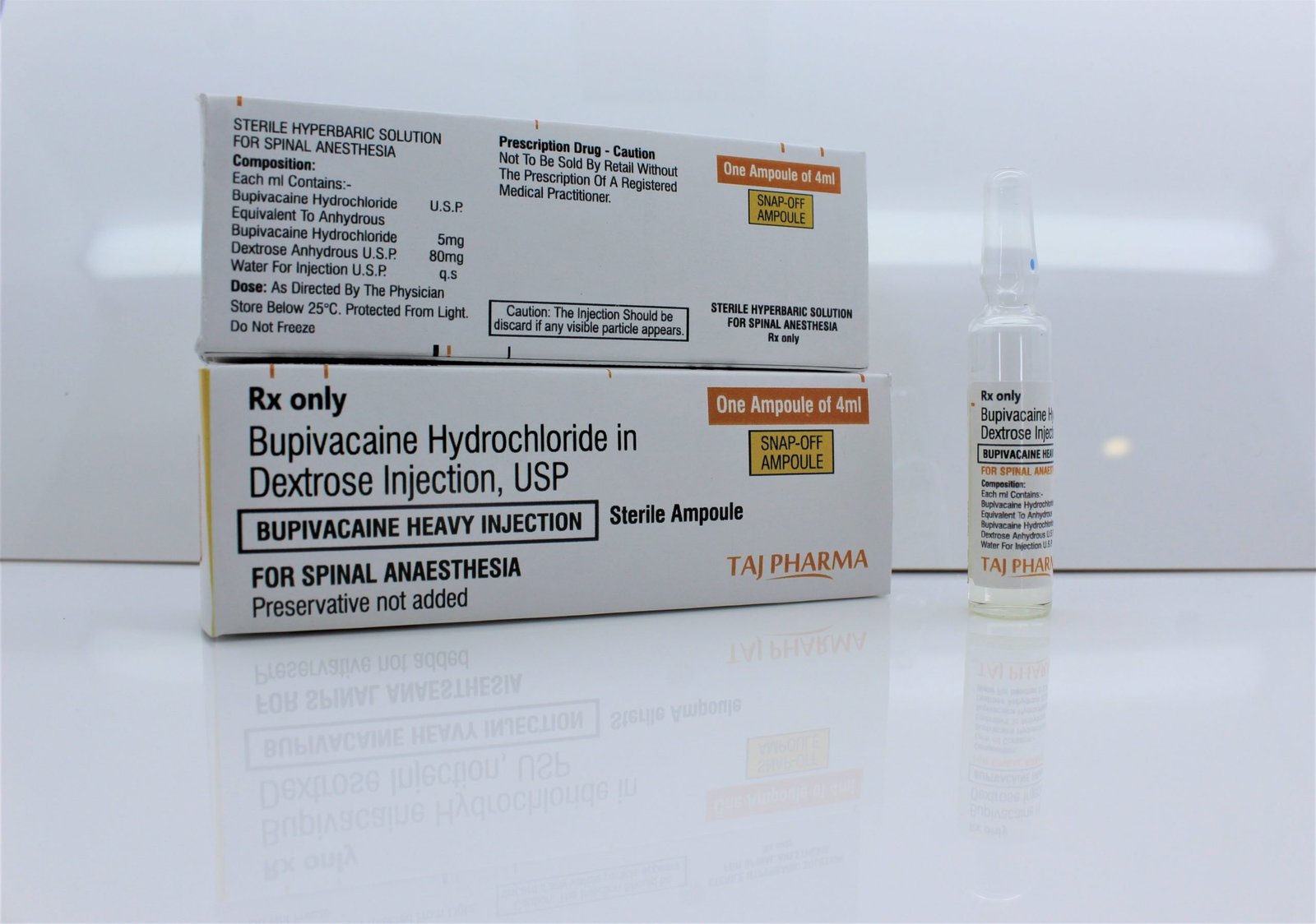 Bupivacaine Hydrochloride with Dextrose Injection USP 0.5%
