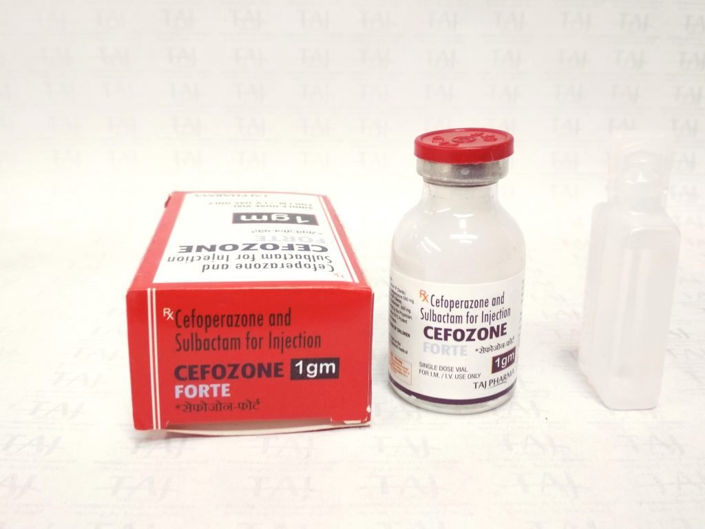 CEFOPERAZONE AND SULBACTAM FOR INJECTION ( CEFOZONE- FORTE-1 GM)