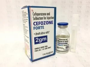 Taj Pharmaceuticals manufacturer of Cefoperazone Sodium and Sulbactam Sodium for Injection (Cefozone Forte) 2g, Cefoperazone Sodium and Sulbactam Sodium for Injection (Cefozone Forte) 2g manufacturer in India Taj Pharma India, India based manufacturing company of Cefoperazone Sodium and Sulbactam Sodium for Injection (Cefozone Forte) 2g Cefoperazone Sodium + Sulbactam Sodium (Cefozone Forte) 2gm