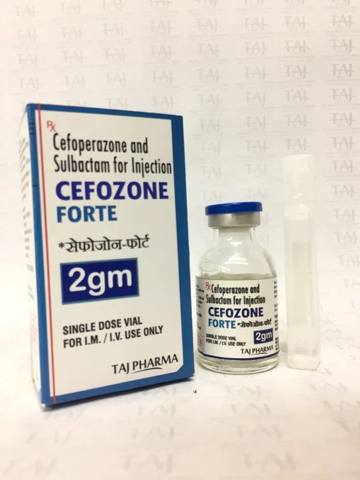 CEFOPERAZONE AND SULBACTAM FOR INJECTION (CEFOZONE-FORTE 2GM)