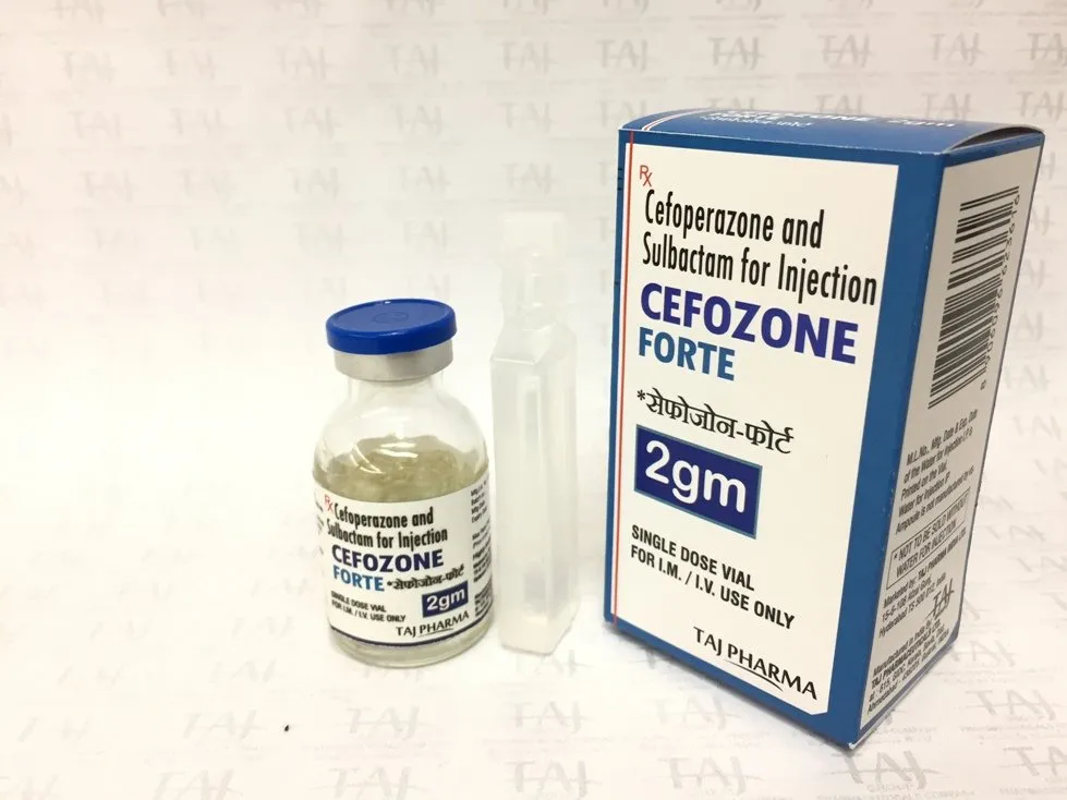 CEFOPERAZONE AND SULBACTAM FOR INJECTION (CEFOZONE-FORTE 2GM)